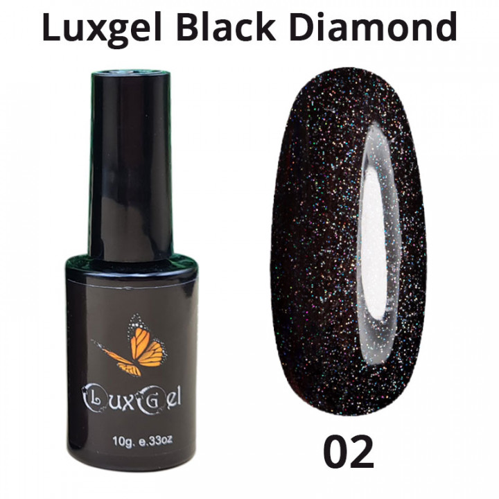 Гель-лак LuxGel Black Diamond 2 10мл