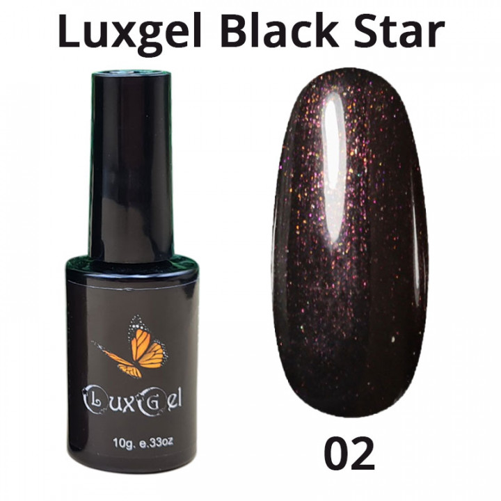 Гель-лак  LuxGel серия Black Star 2 10мл