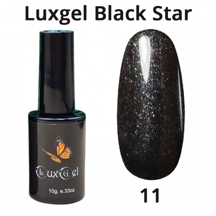 Гель-лак  LuxGel серия Black Star 11 10мл
