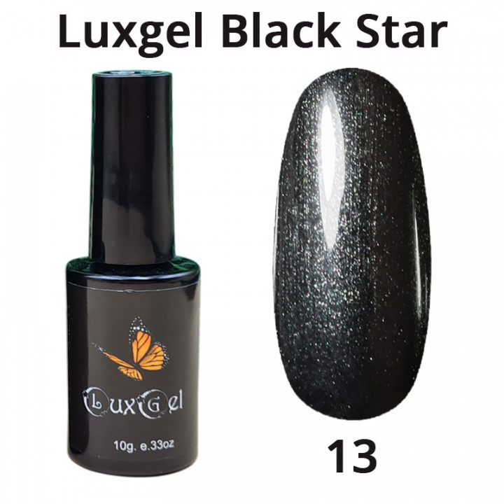 Гель-лак  LuxGel серия Black Star 13 10мл
