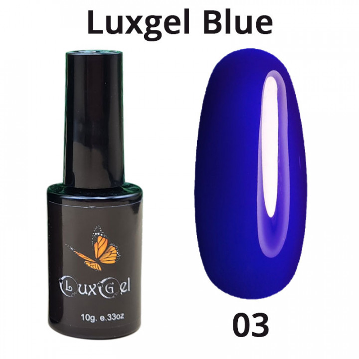 Гель-лак  LuxGel серия Blue 3 10мл