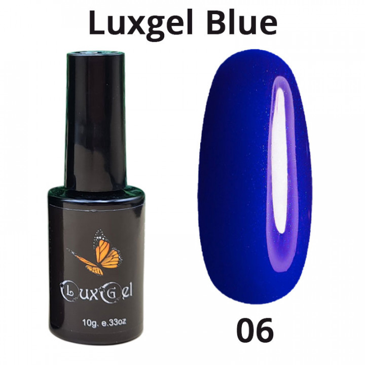 Гель-лак  LuxGel серия Blue 6 10мл