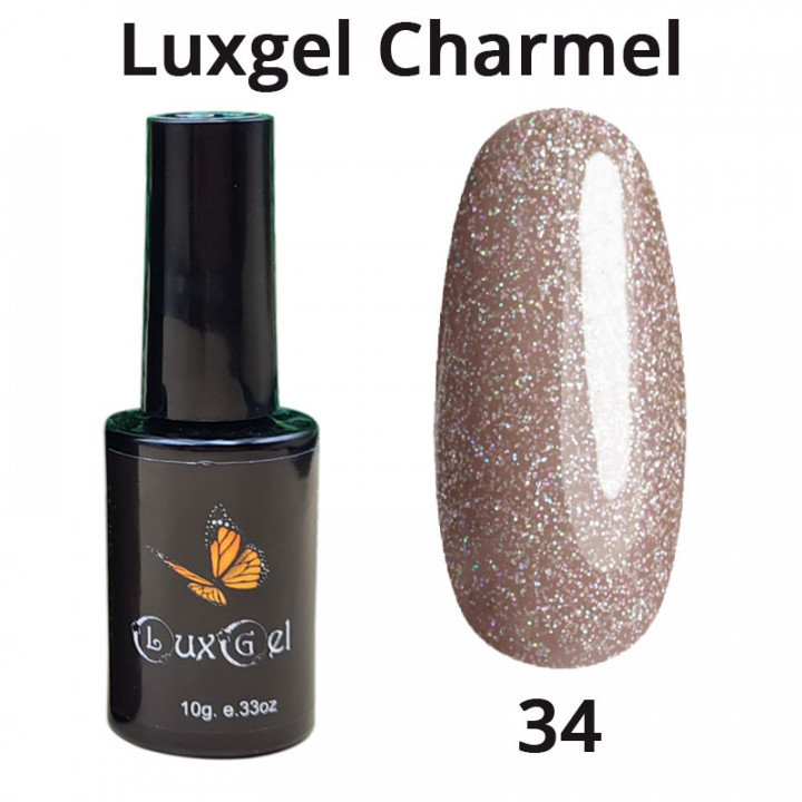 Гель-лак  LuxGel серия Charmel 34 10мл