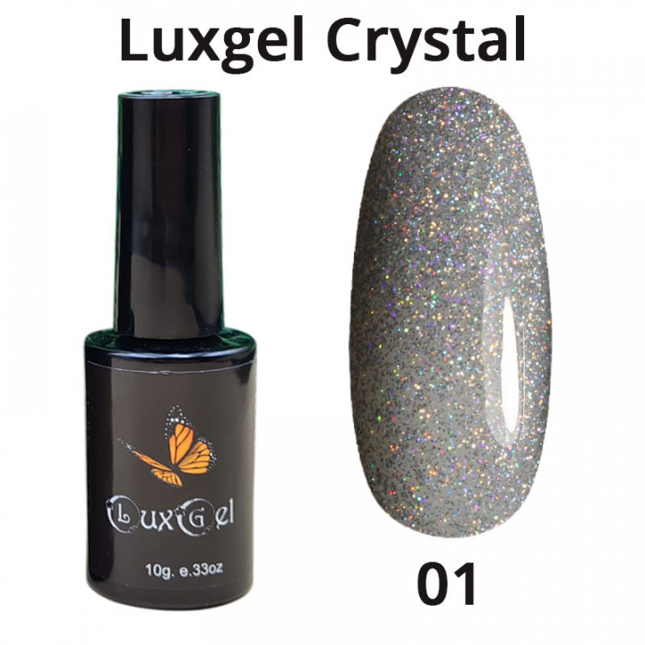 Гель-лак  LuxGel серия Crystal 1 10мл