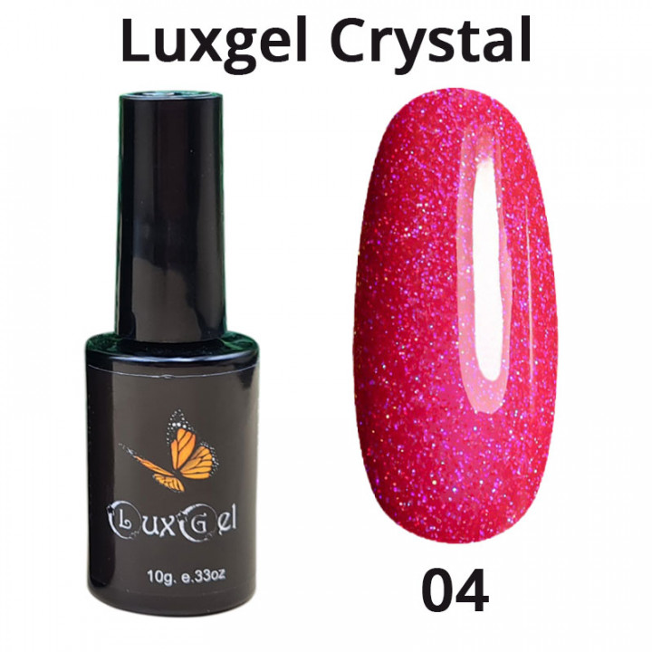 Гель-лак  LuxGel серия Crystal 4 10мл