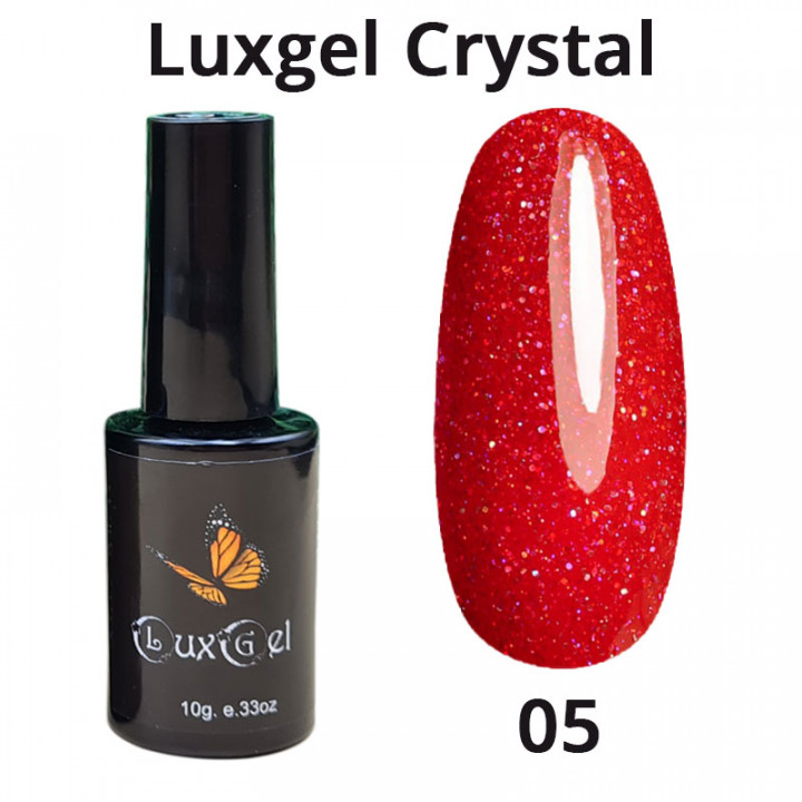 Гель-лак  LuxGel серия Crystal 5 10мл