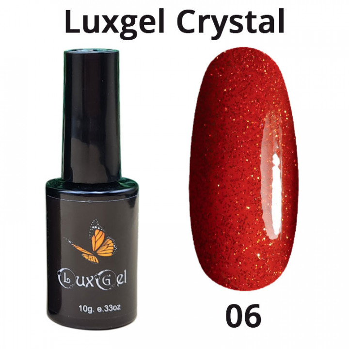 Гель-лак  LuxGel серия Crystal 6 10мл