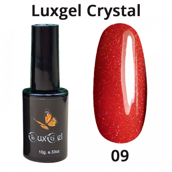 Гель-лак  LuxGel серия Crystal 9 10мл