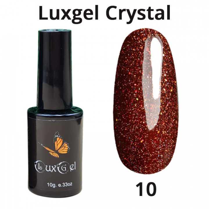 Гель-лак  LuxGel серия Crystal 10 10мл