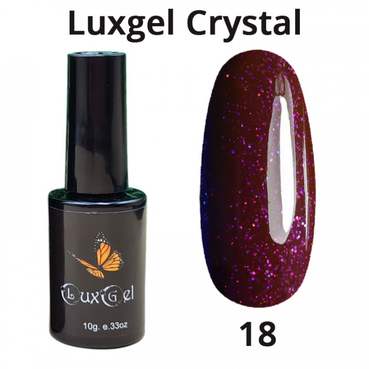 Гель-лак  LuxGel серия Crystal 18 10мл