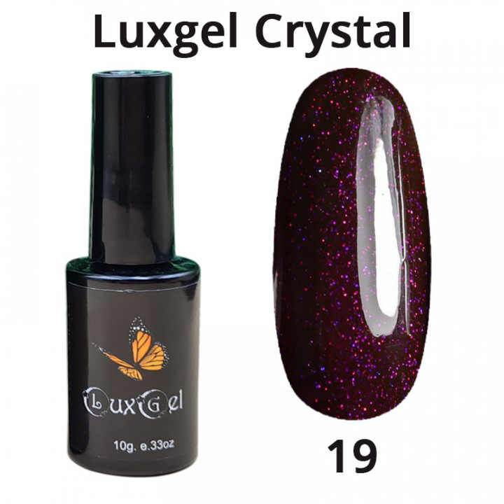 Гель-лак  LuxGel серия Crystal 19 10мл