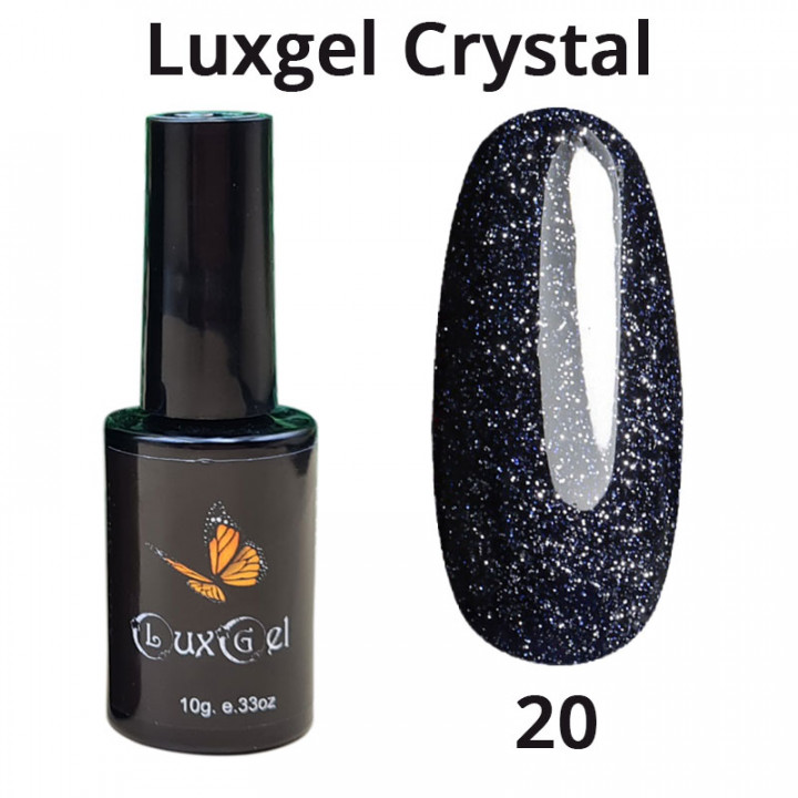 Гель-лак  LuxGel серия Crystal 20 10мл