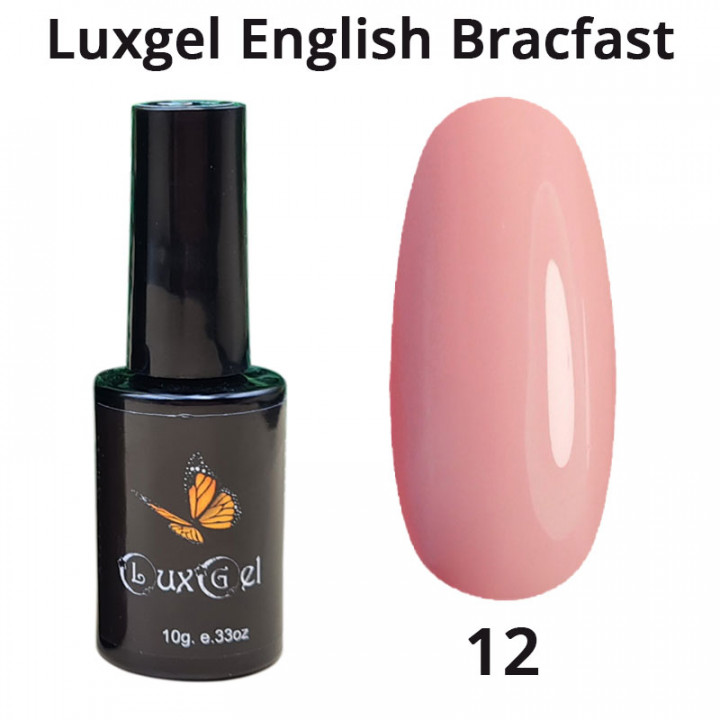 Гель-лак  LuxGel серия English Brakfast 12 10мл