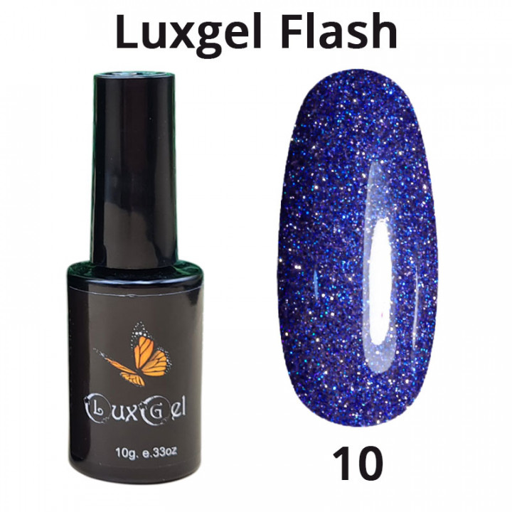 Гель-лак LuxGel серия Flash 10 10мл