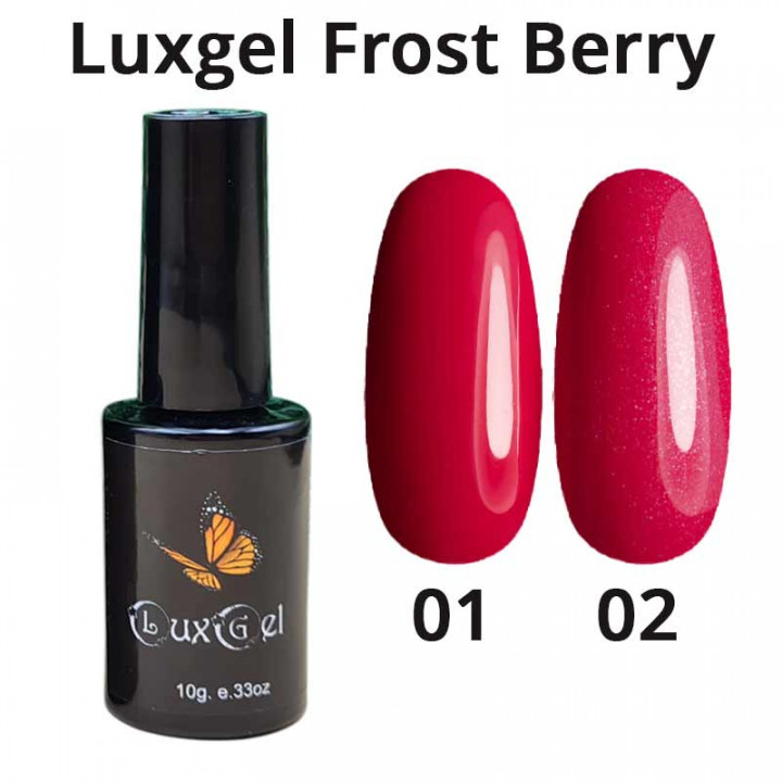 Гель-лак  LuxGel серия Frost Berry 2 с шиммером 10мл