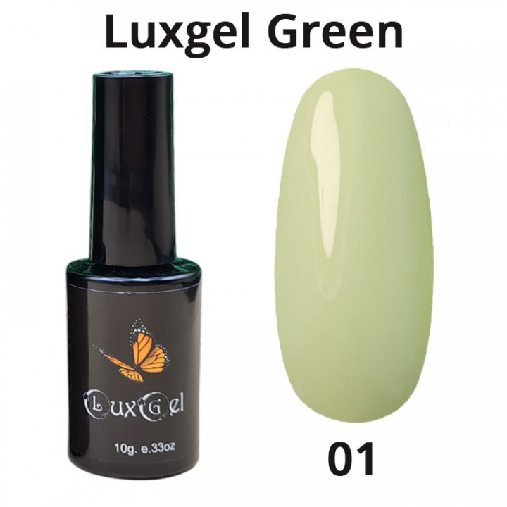 Гель-лак  LuxGel серия Green 1 10мл
