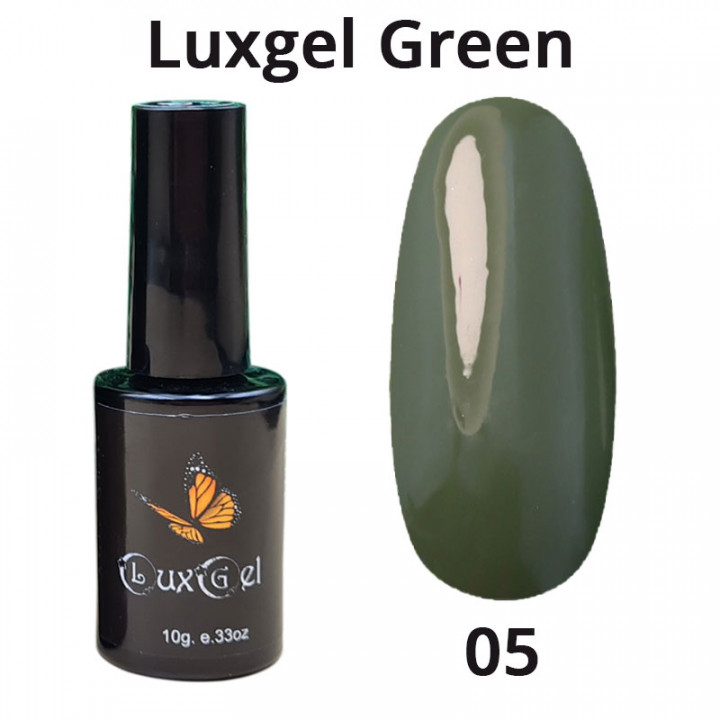 Гель-лак  LuxGel серия Green 5 10мл