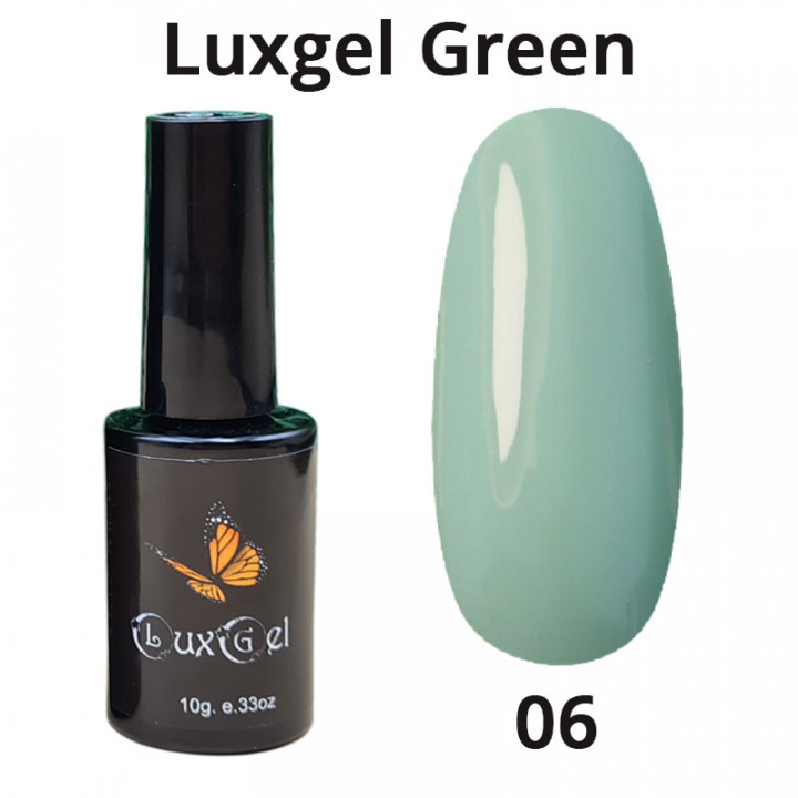 Гель-лак  LuxGel серия Green 6 10мл