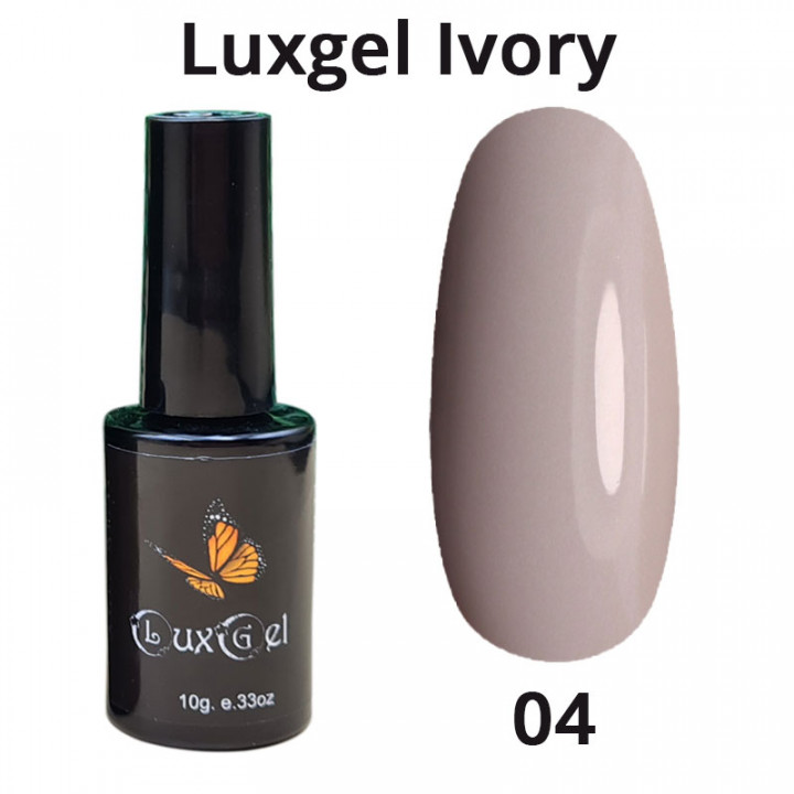 Гель-лак LuxGel  серия Ivory 4 10мл