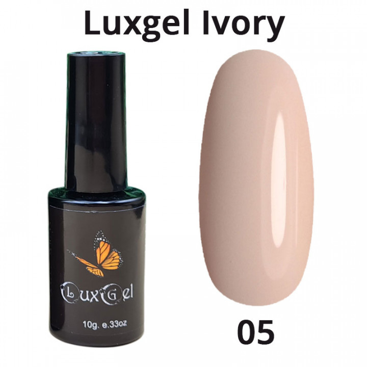 Гель-лак LuxGel  серия Ivory 5 10мл