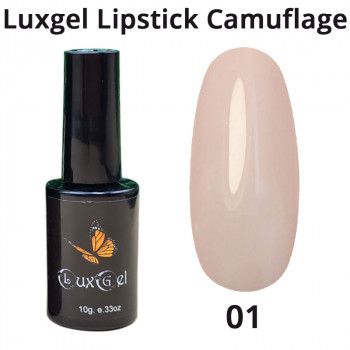 Гель-лак  LuxGel серия Lipstick Camouflage 1 10мл
