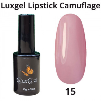 Гель-лак  LuxGel серия Lipstick Camouflage 15 10мл