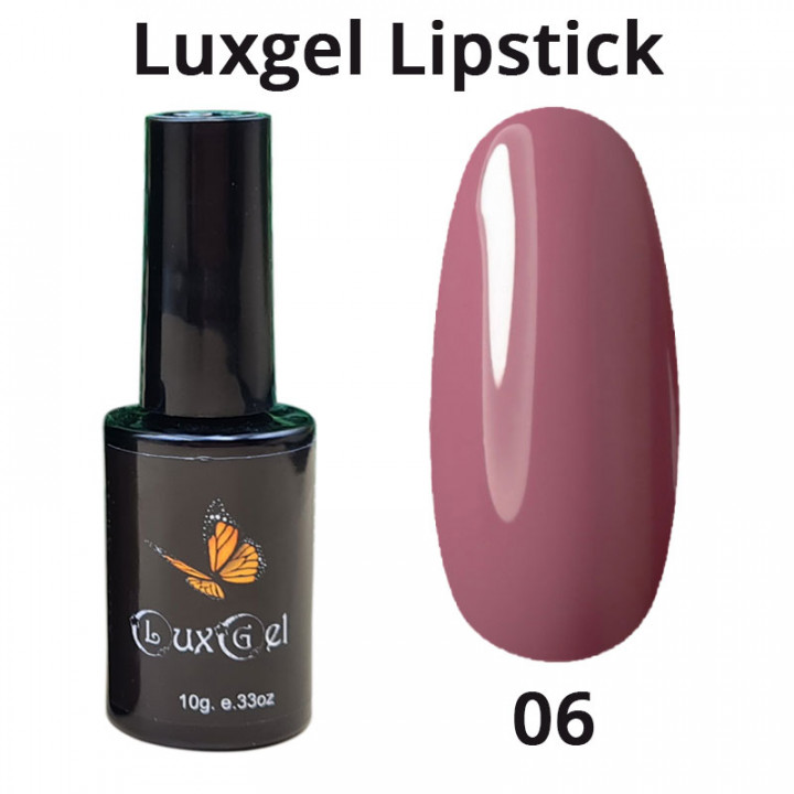Гель-лак  LuxGel серия Lipstick 6 10мл