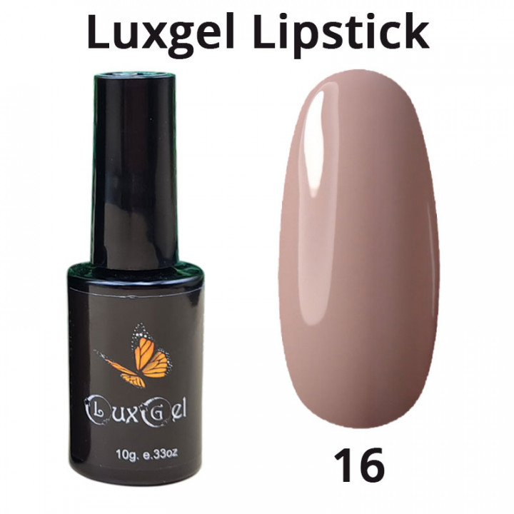 Гель-лак  LuxGel серия Lipstick 16 10мл