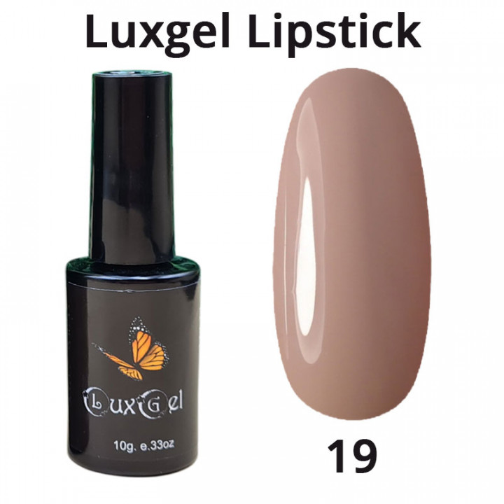 Гель-лак  LuxGel серия Lipstick 19 10мл