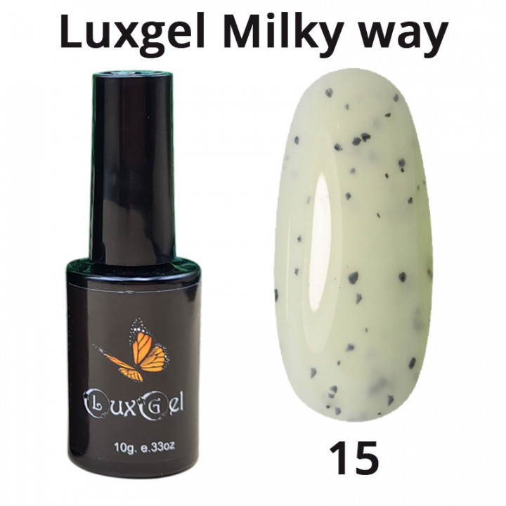 Гель-лак  LuxGel серия Milky Way 15 10мл