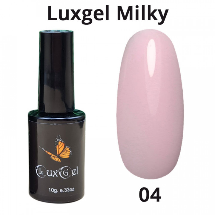 Гель-лак  LuxGel серия Milky 4 10мл