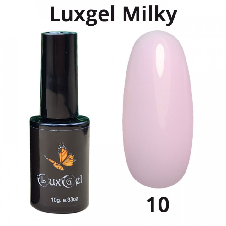 Гель-лак  LuxGel серия Milky 10 10мл
