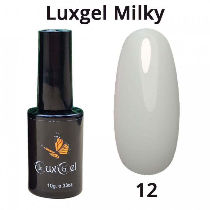 Гель-лак  LuxGel серия Milky 12 10мл
