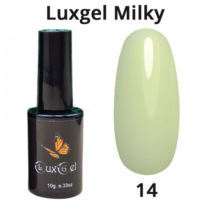 Гель-лак  LuxGel серия Milky 14 10мл