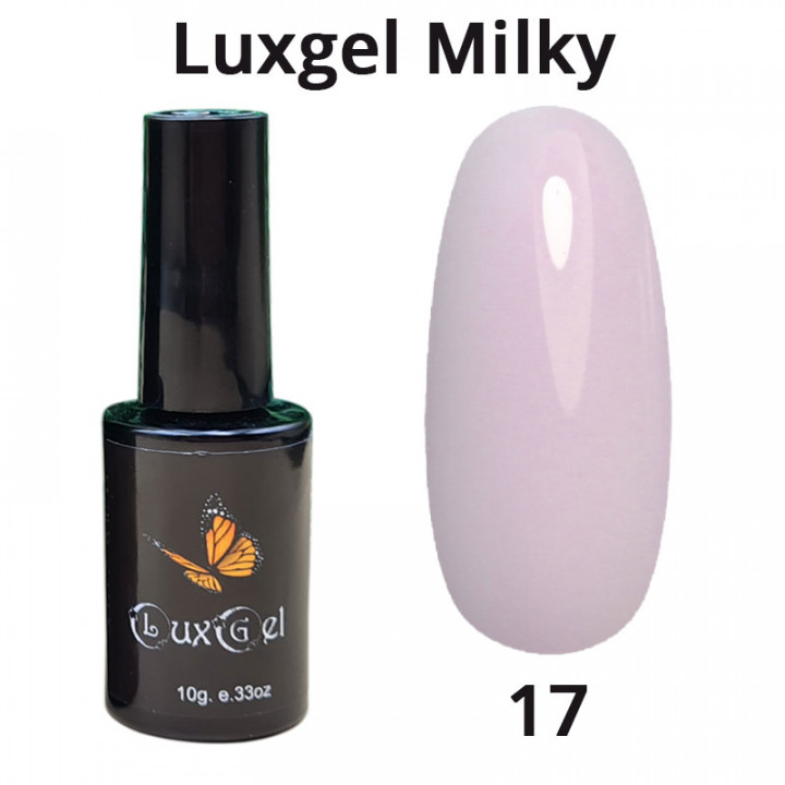 Гель-лак  LuxGel серия Milky 17 10мл