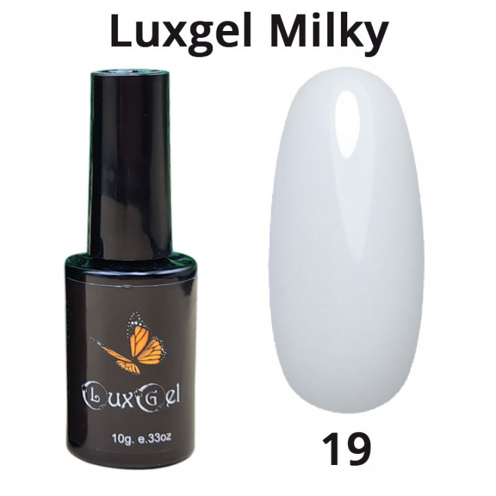 Гель-лак  LuxGel серия Milky 19 10мл