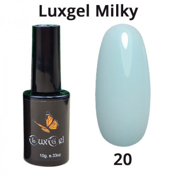 Гель-лак  LuxGel серия Milky 20 10мл
