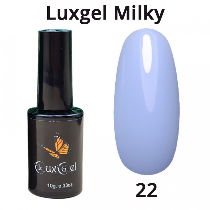 Гель-лак  LuxGel серия Milky 22 10мл