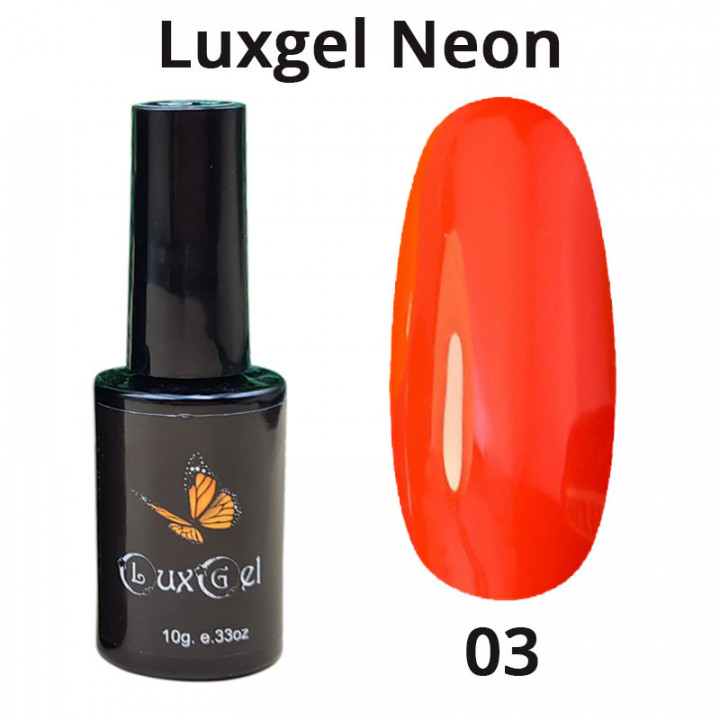 Гель-лак  LuxGel серия Neon 3 10мл