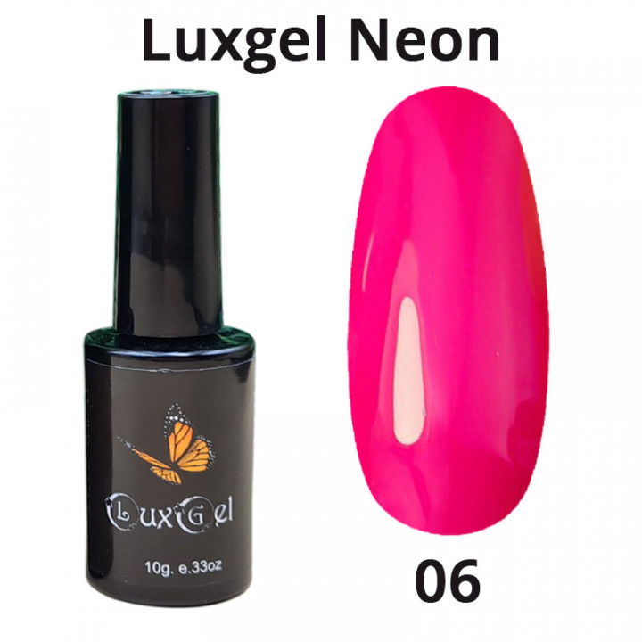 Гель-лак  LuxGel серия Neon 6 10мл