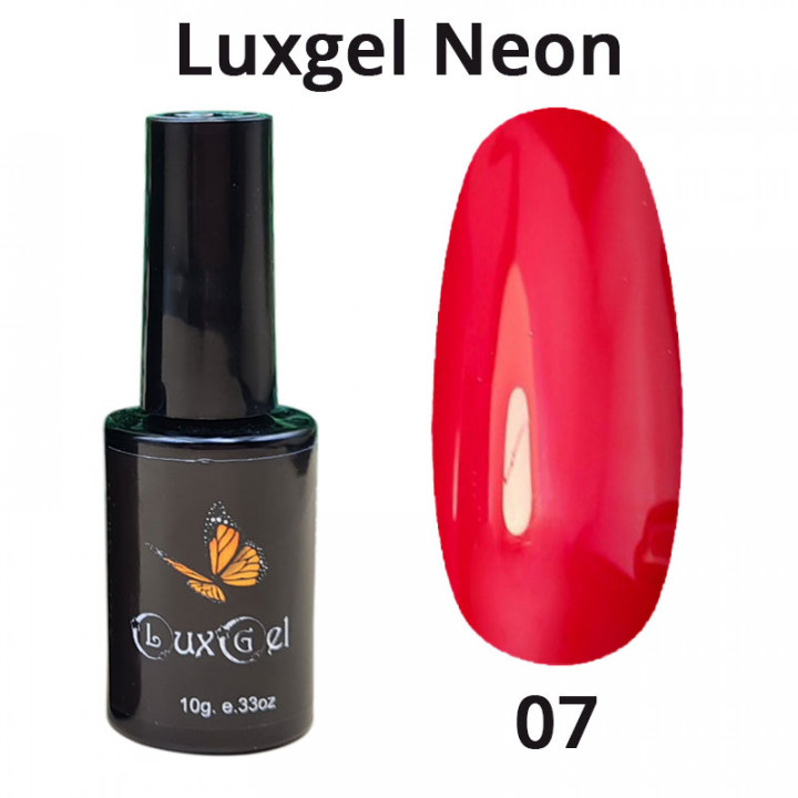 Гель-лак  LuxGel серия Neon 7 10мл