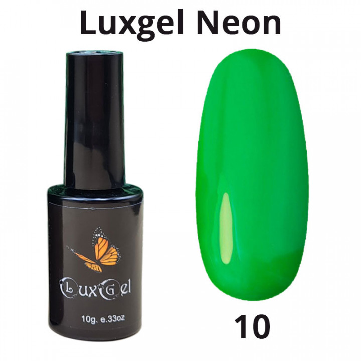 Гель-лак  LuxGel серия Neon 10 10мл