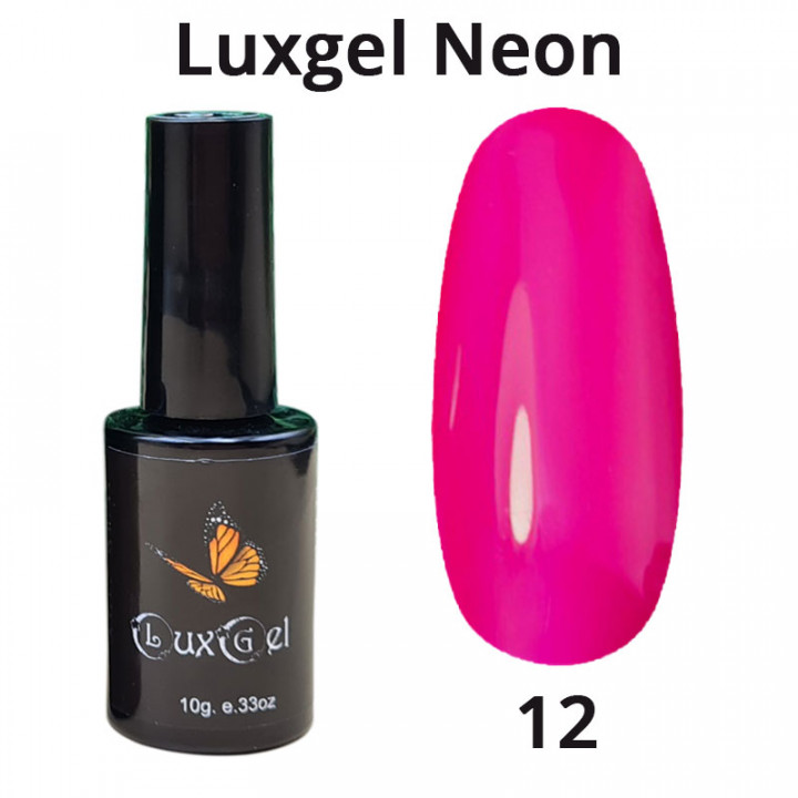 Гель-лак  LuxGel серия Neon 12 10мл