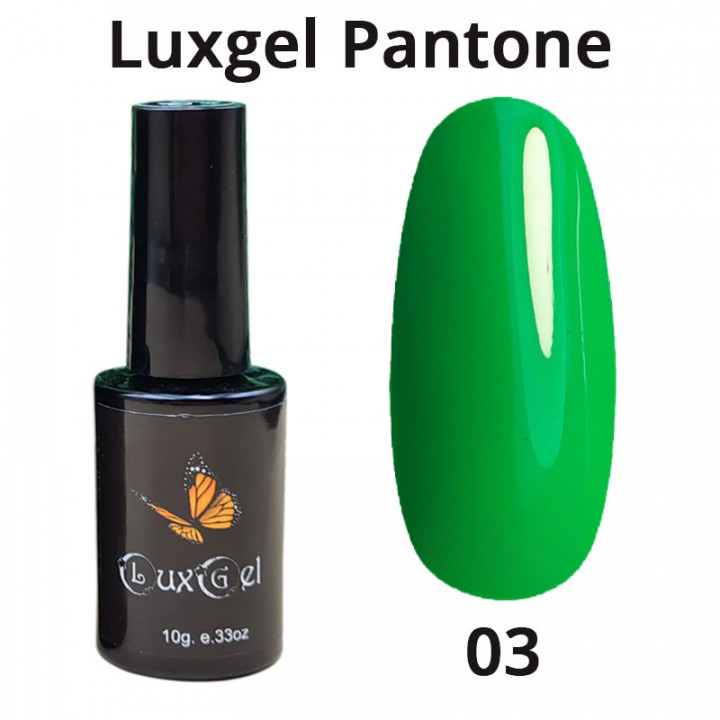 Гель-лак  LuxGel серия Pantone 3 10мл