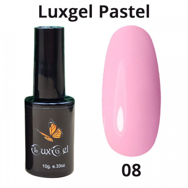 гель-лак  LuxGel серия Pastel 8 10мл