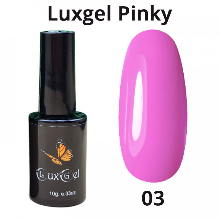 гель-лак  LuxGel серия Pinky 3 10мл