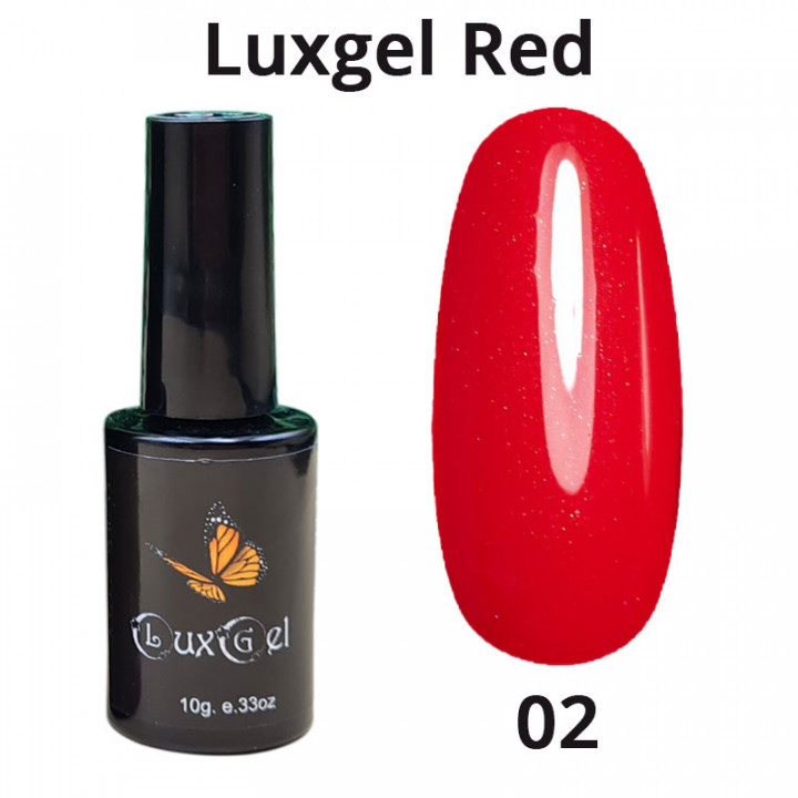 Гель-лак LuxGel  серия Red 2 10мл