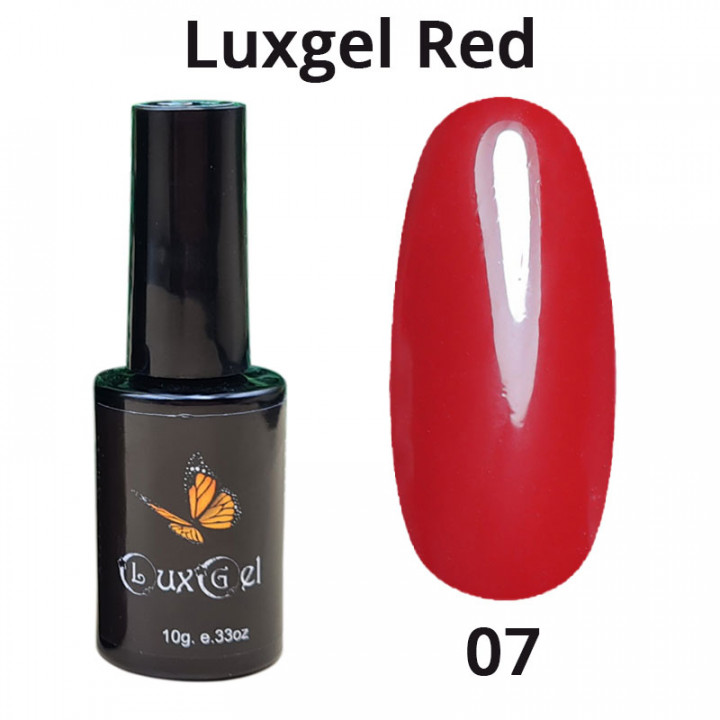 Гель-лак LuxGel  серия Red 7 10мл