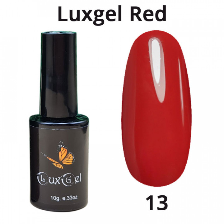 Гель-лак LuxGel  серия Red 13 10мл