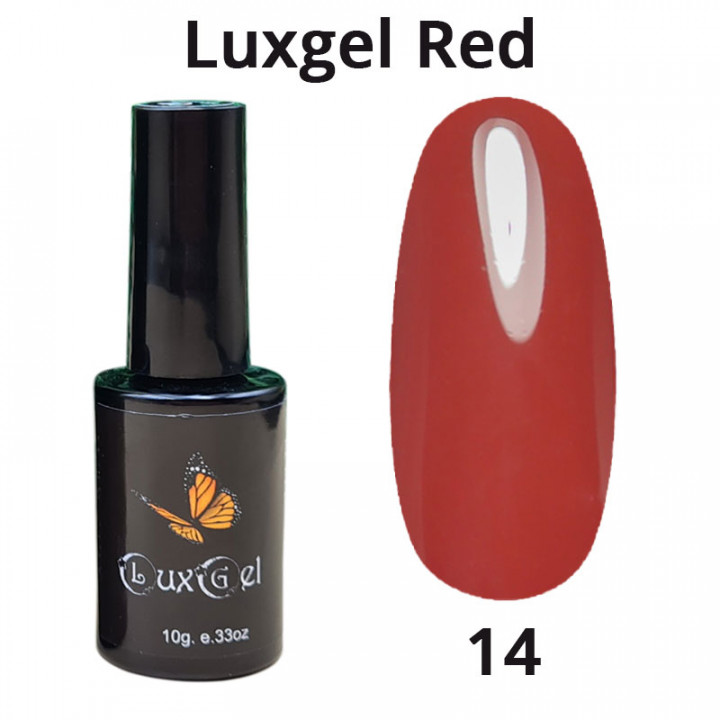 Гель-лак LuxGel  серия Red 14 10мл